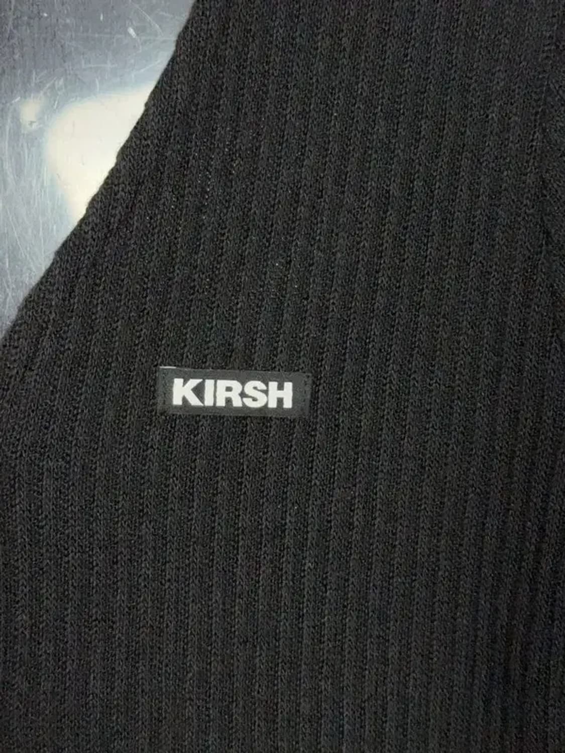 키르시 블랙 크롭 니트 집업 1 상품이미지5