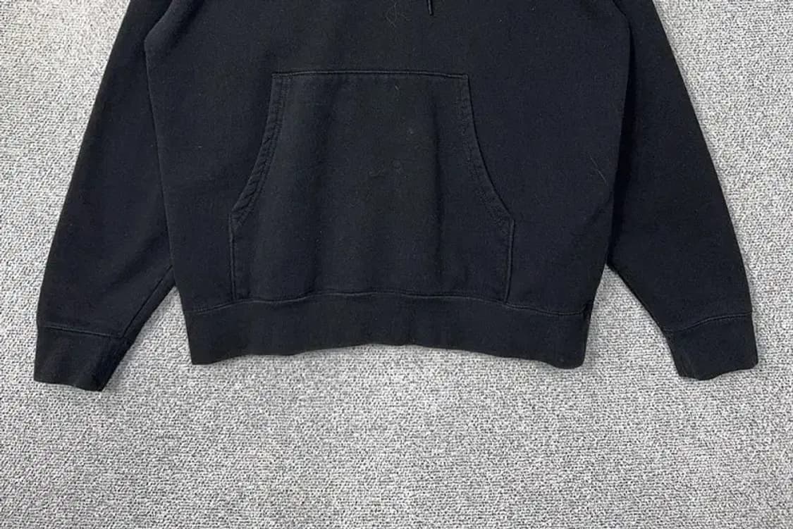 오베이 블랙 로고 프린팅 빈티지 후드티 XL 상품이미지4