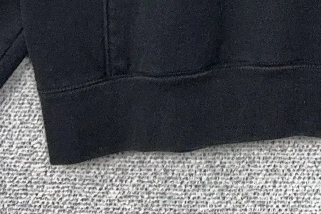 오베이 블랙 로고 프린팅 빈티지 후드티 XL 상품이미지5