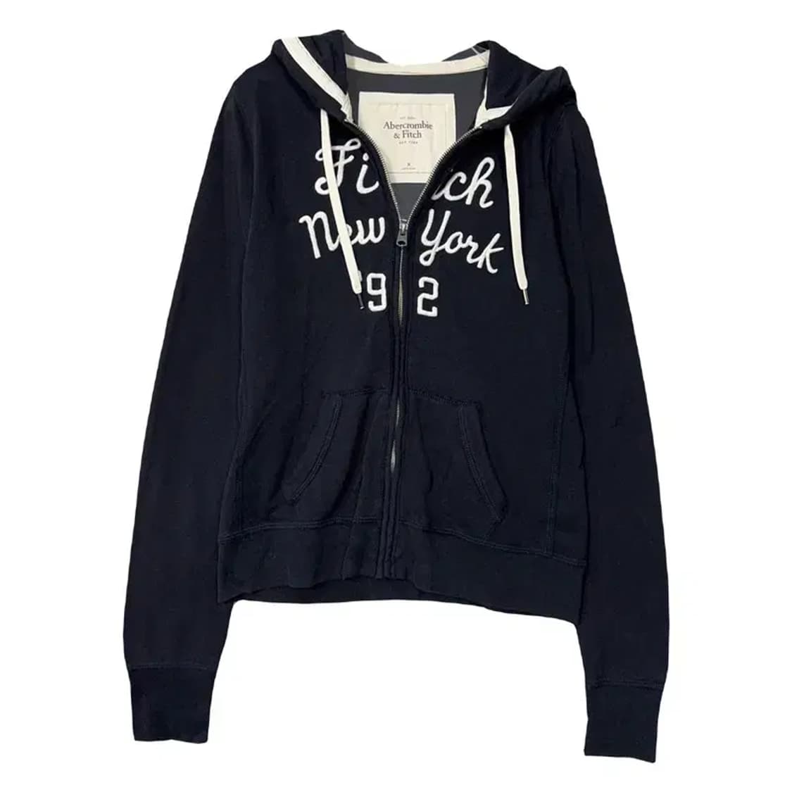 아베크롬비 스펠 로고 Y2K 후드 집업 M 상품이미지1