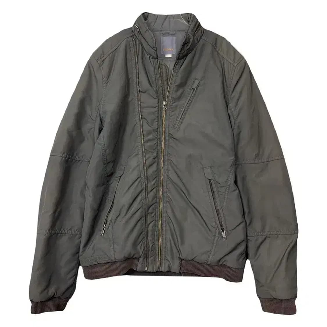 디젤 빈티지 ZIP 봄버 나일론 자켓 M 상품이미지1