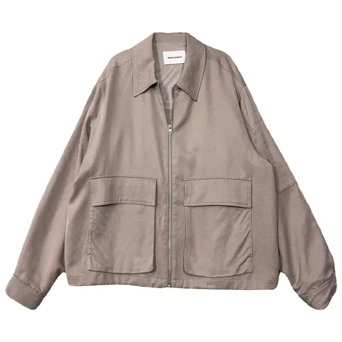 인사일런스 베이지 오버 사이즈 포켓 자켓 L 상품이미지1