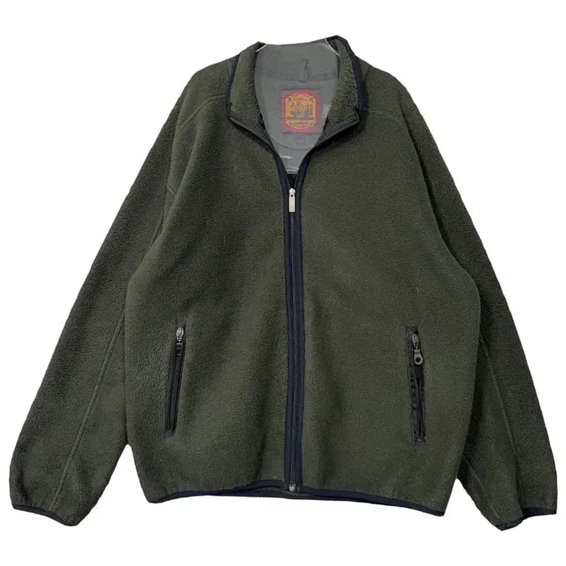 울리치 빈티지 카키 플리스 후리스 L 상품이미지1