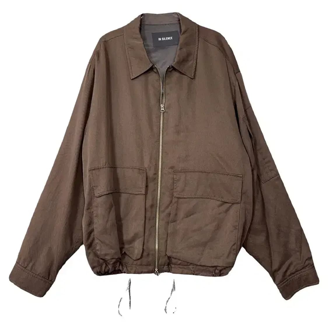인사일런스 브라운 오버 사이즈 포켓 자켓 L 상품이미지1