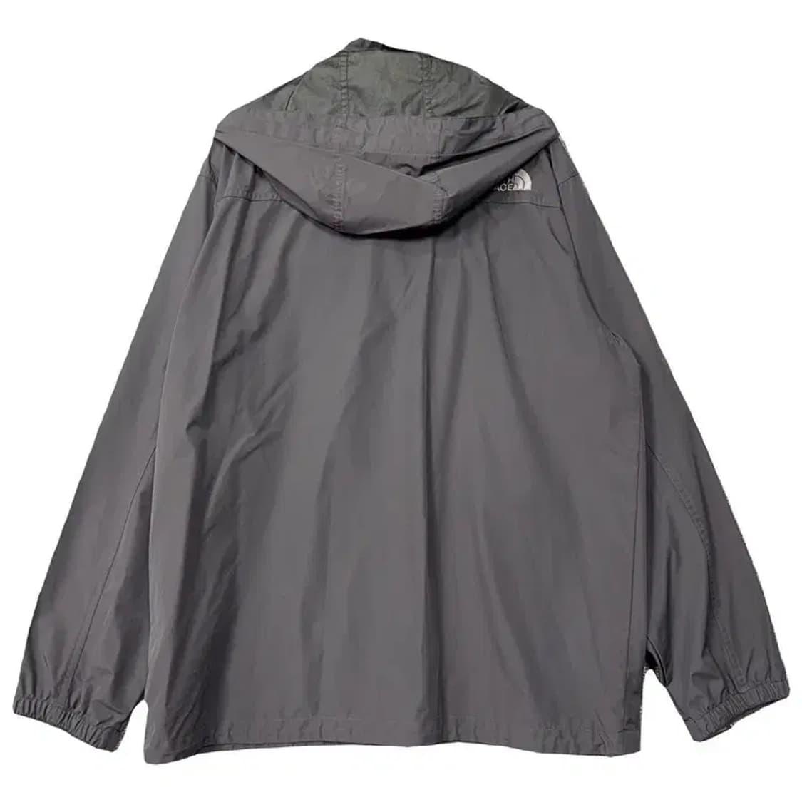 노스페이스 그레이 로고 테크웨어 바람막이 XL 상품이미지2