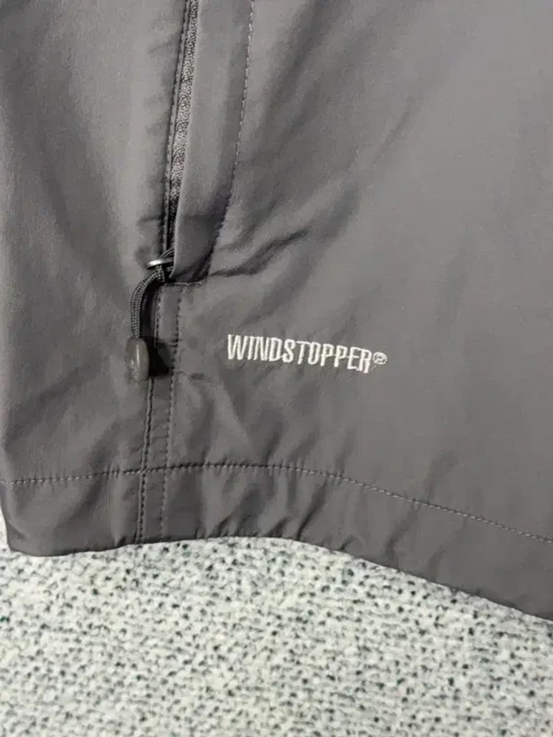 노스페이스 그레이 로고 테크웨어 바람막이 XL 상품이미지7