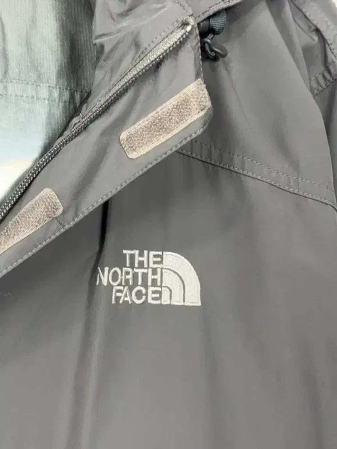 노스페이스 그레이 로고 테크웨어 바람막이 XL 상품이미지8