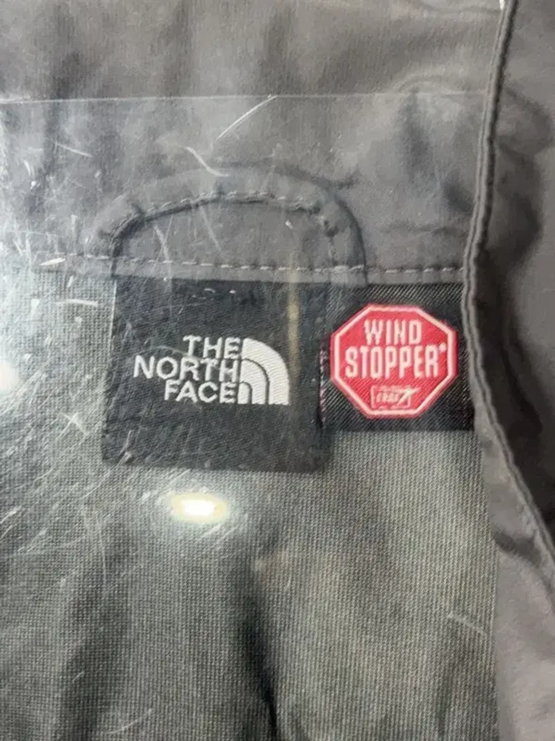 노스페이스 그레이 로고 테크웨어 바람막이 XL 상품이미지9