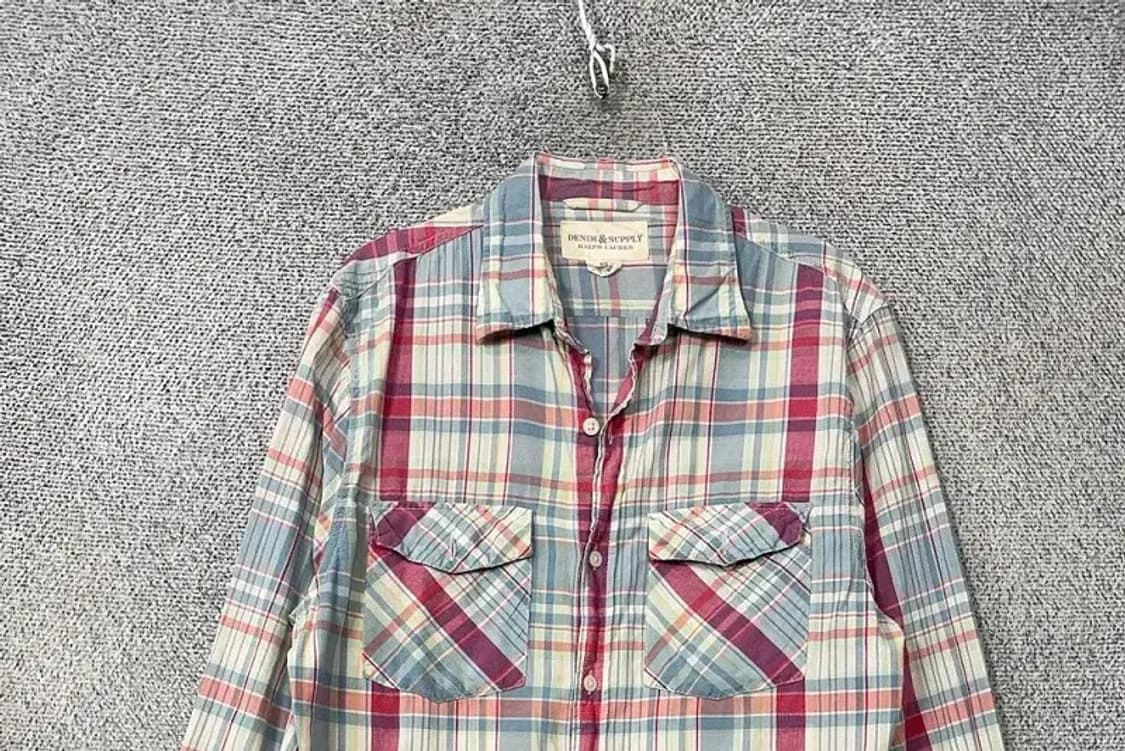 폴로 데님 앤 서플라이 빈티지 투포켓 셔츠 M 상품이미지3
