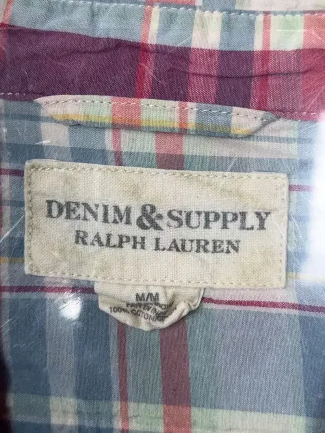 폴로 데님 앤 서플라이 빈티지 투포켓 셔츠 M 상품이미지7
