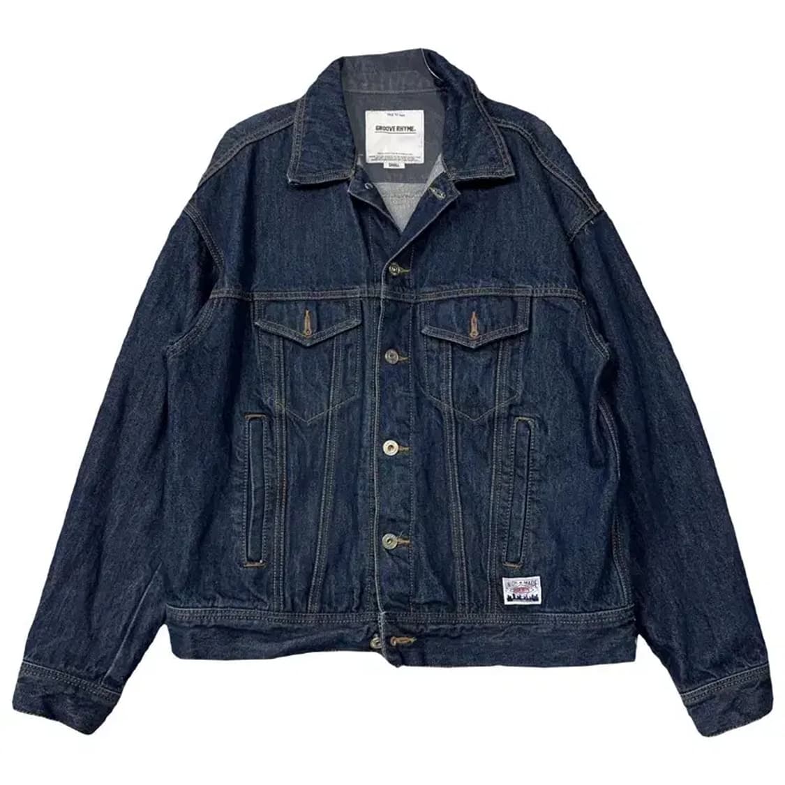 그루브라임 남성 캐주얼 데님 자켓 S 상품이미지1