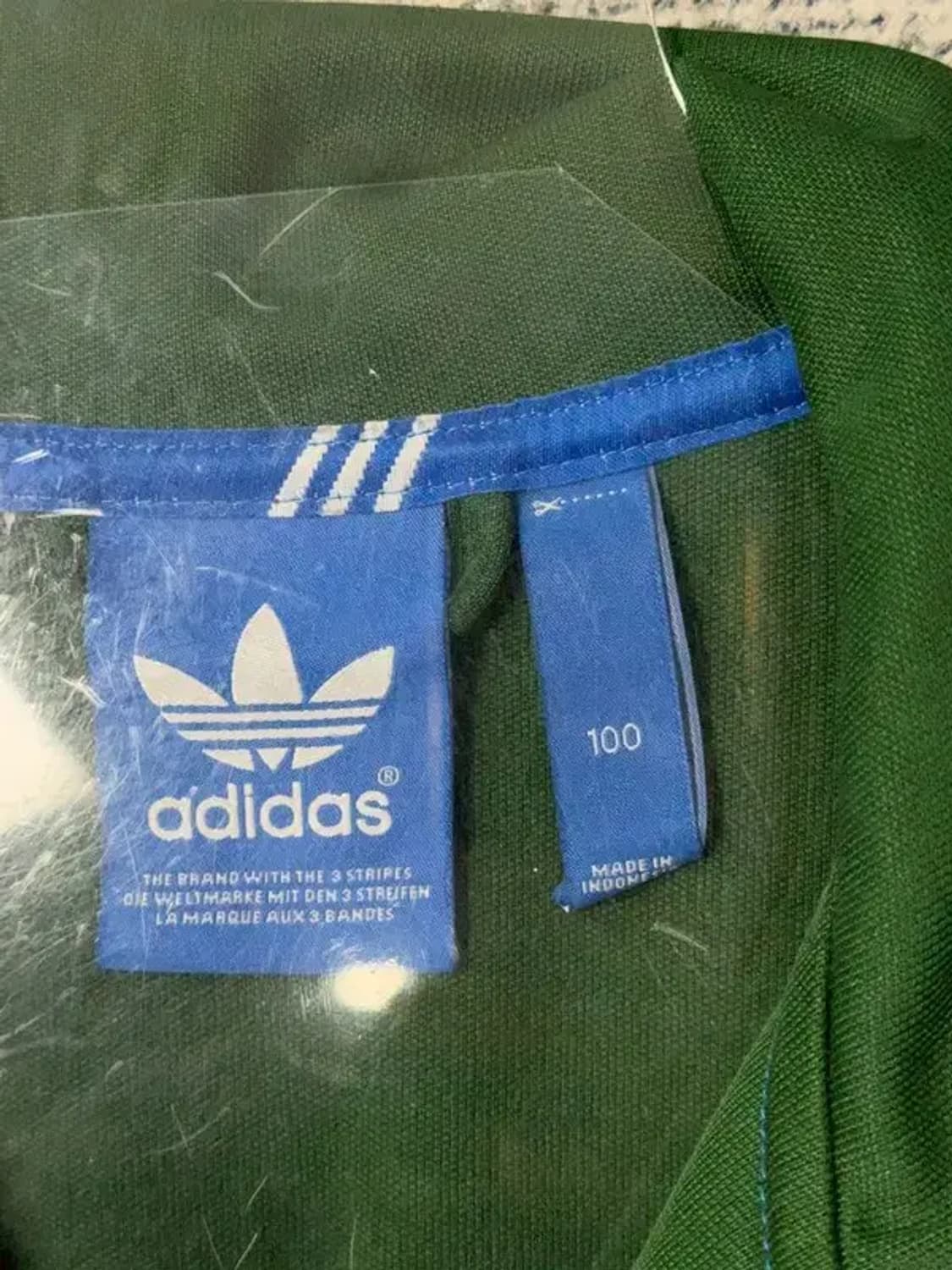 아디다스 초흰 유로파 트랙탑 집업 저지 100 상품이미지8