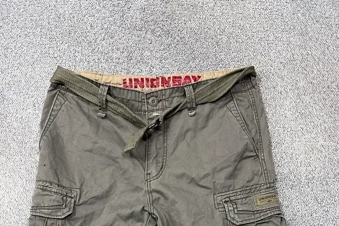 유니온 베이 카키 카고 바지 34X30 상품이미지3