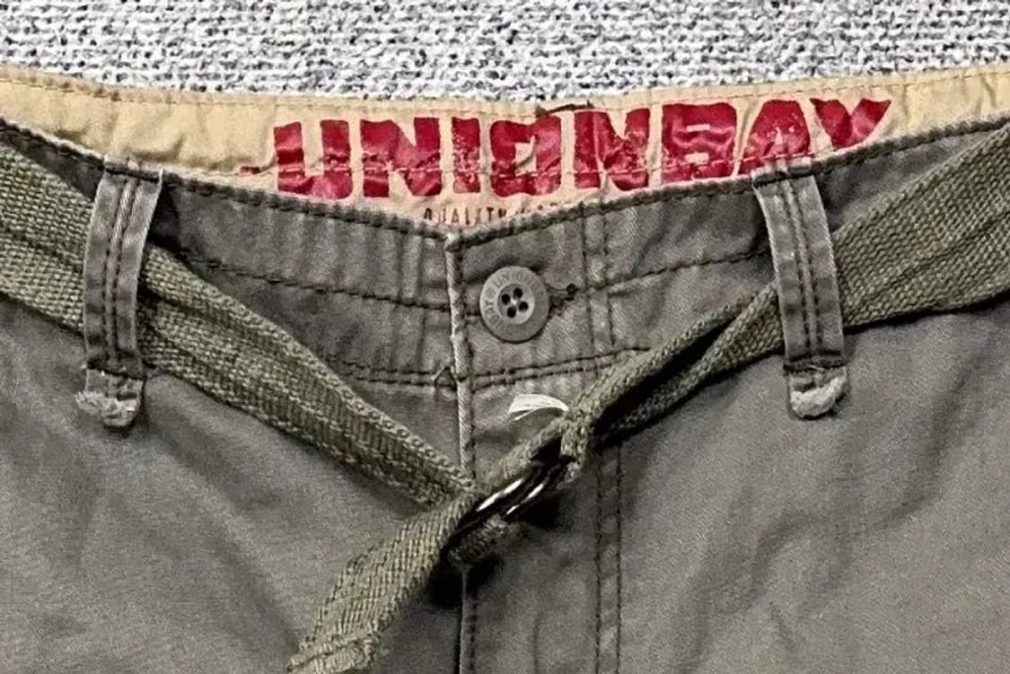 유니온 베이 카키 카고 바지 34X30 상품이미지6