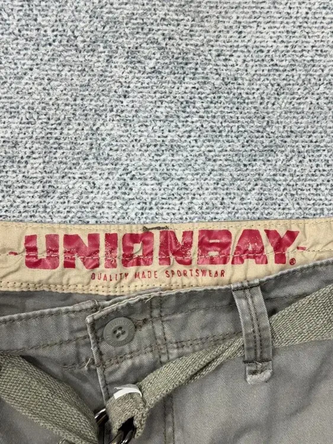 유니온 베이 카키 카고 바지 34X30 상품이미지8