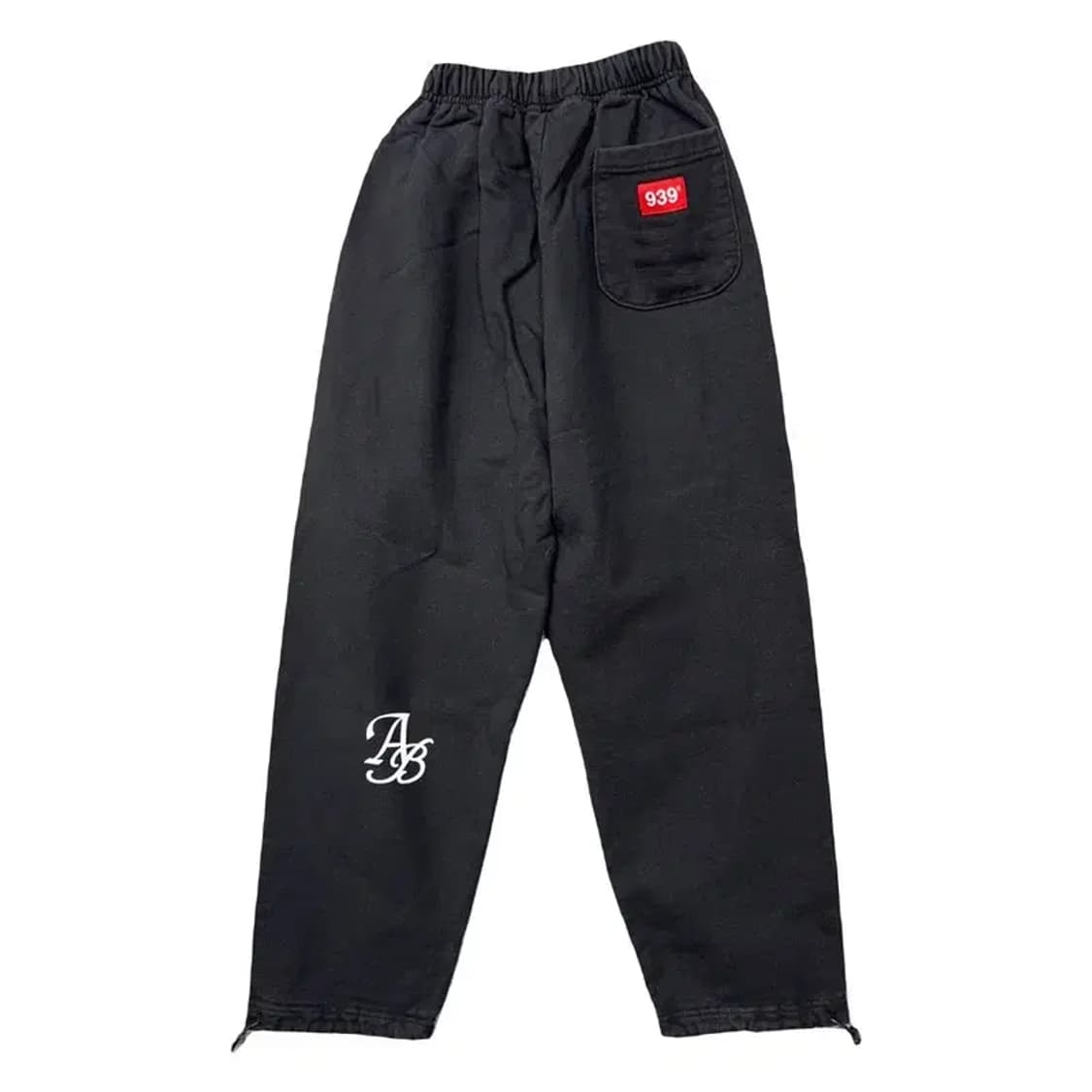 아카이브 볼드 프린팅 블랙 운동바지 S 상품이미지2