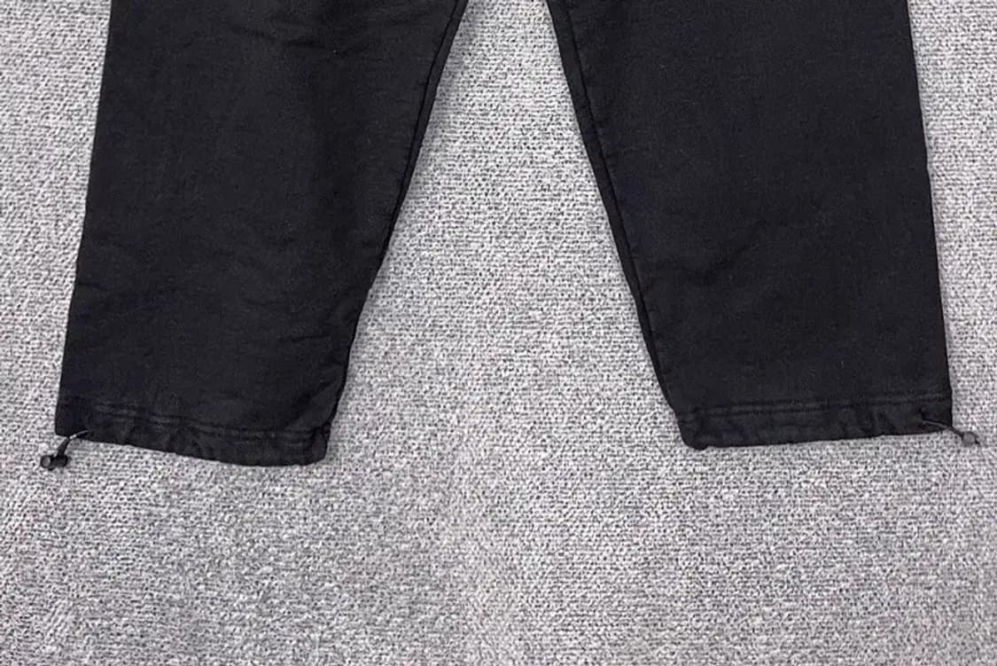 아카이브 볼드 프린팅 블랙 운동바지 S 상품이미지5