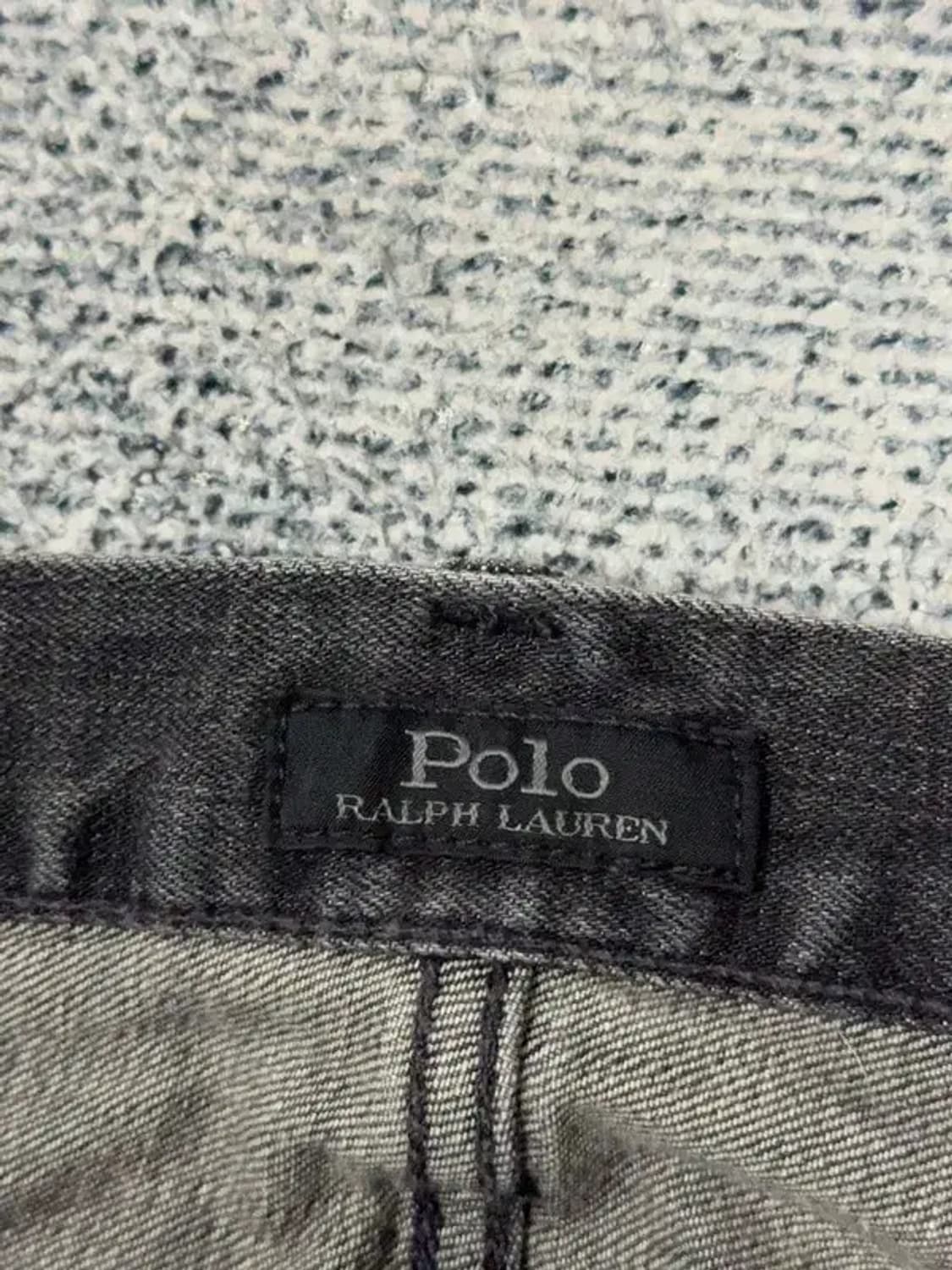 폴로 흑청 빈티지 청바지 36x34 상품이미지8