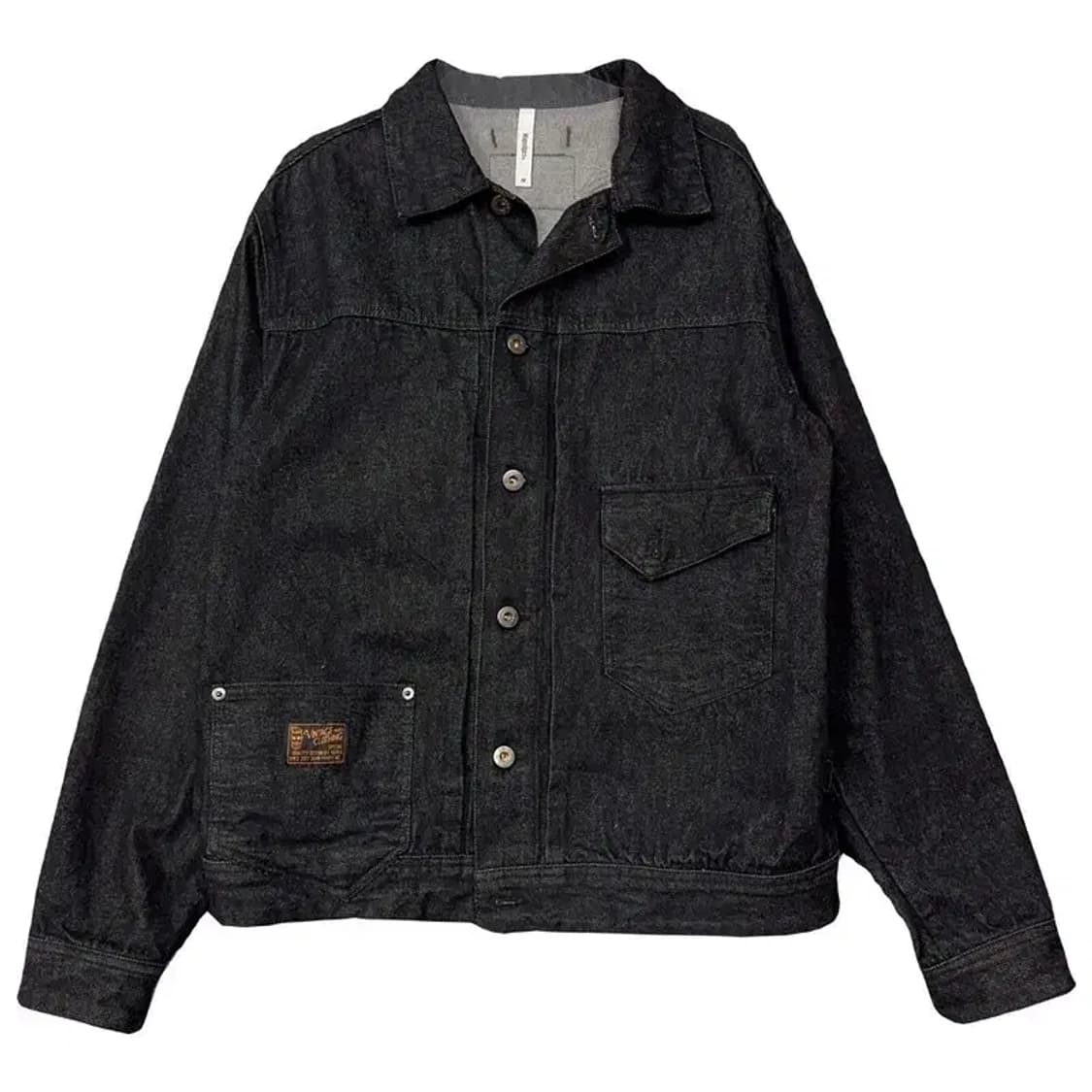 맥우드건 블랙 빈티지 데님 자켓 M 상품이미지1