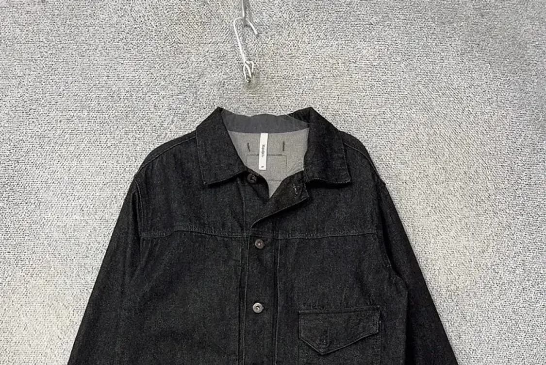 맥우드건 블랙 빈티지 데님 자켓 M 상품이미지3