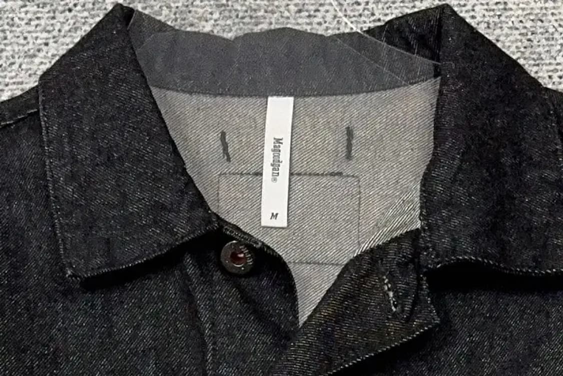 맥우드건 블랙 빈티지 데님 자켓 M 상품이미지5