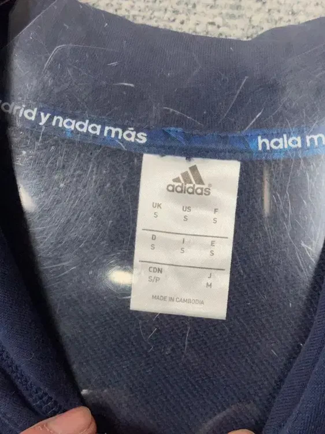 아디다스 레알 마드리드 로고 후드티 S/P 상품이미지9