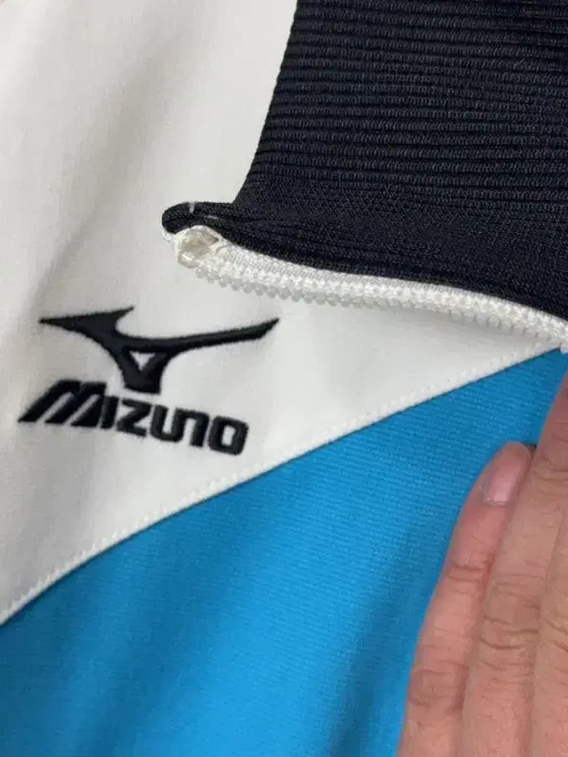 미즈노 화이트 빈티지 집업 저지 175/96(L) 상품이미지9