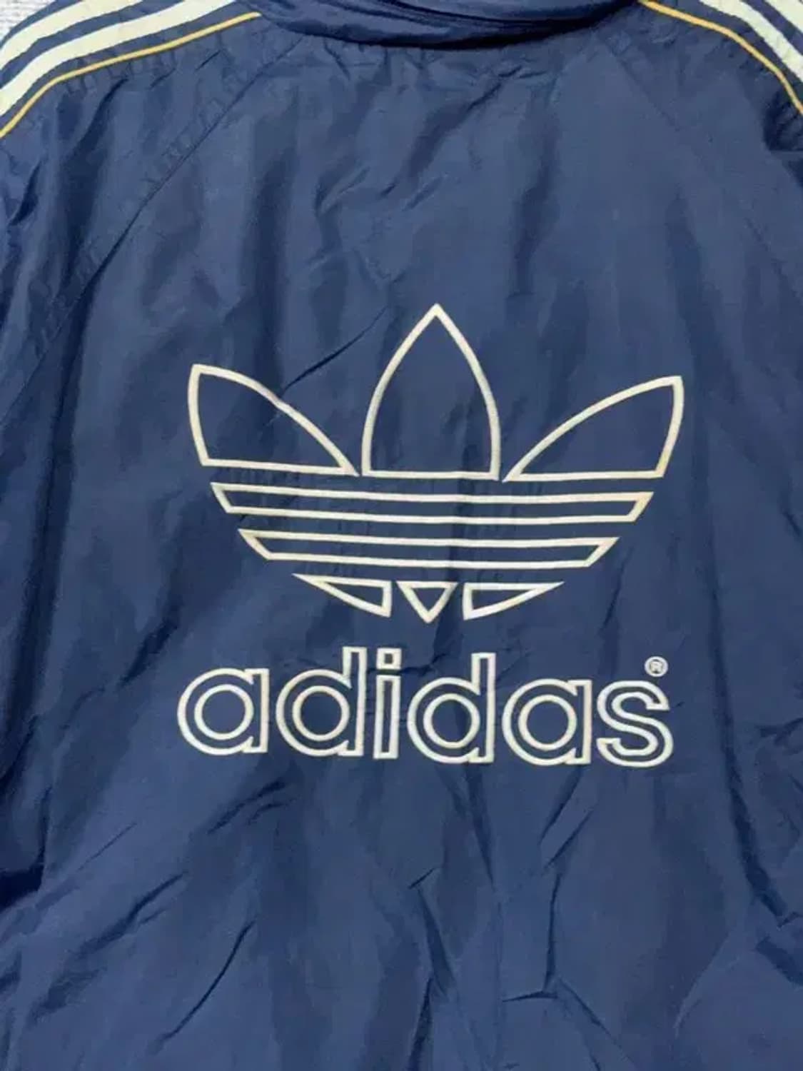 아디다스 네이비 올드스쿨 스트릿 빈티지 바람막이 윈드자켓 XL 상품이미지8