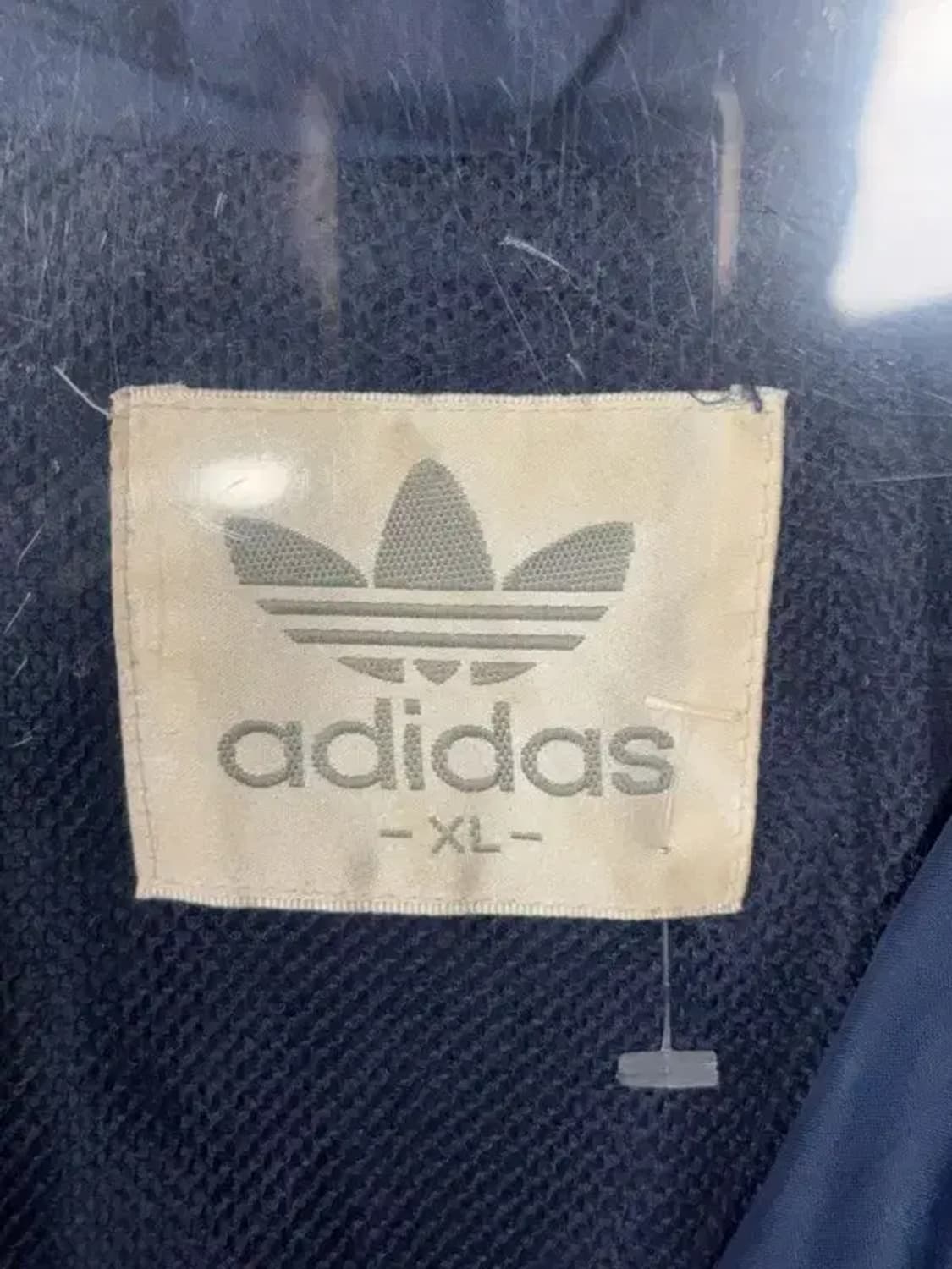아디다스 네이비 올드스쿨 스트릿 빈티지 바람막이 윈드자켓 XL 상품이미지9