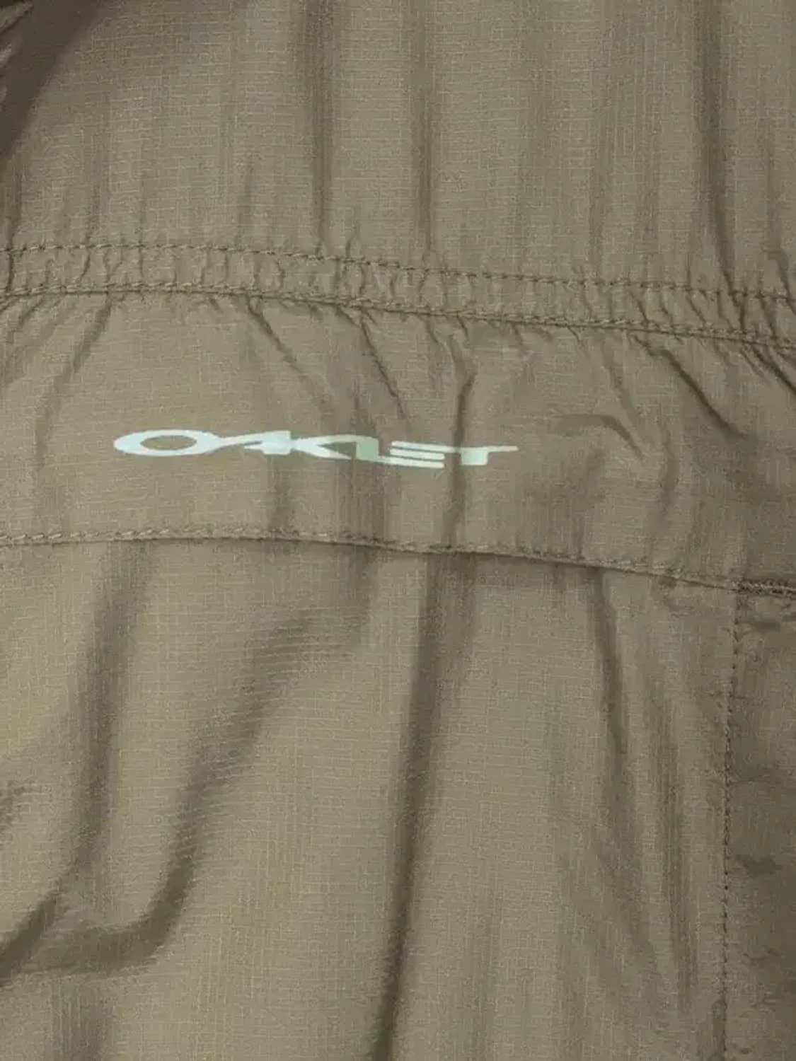 오클리 카키 로고 포켓 나일론 자켓 M 상품이미지6