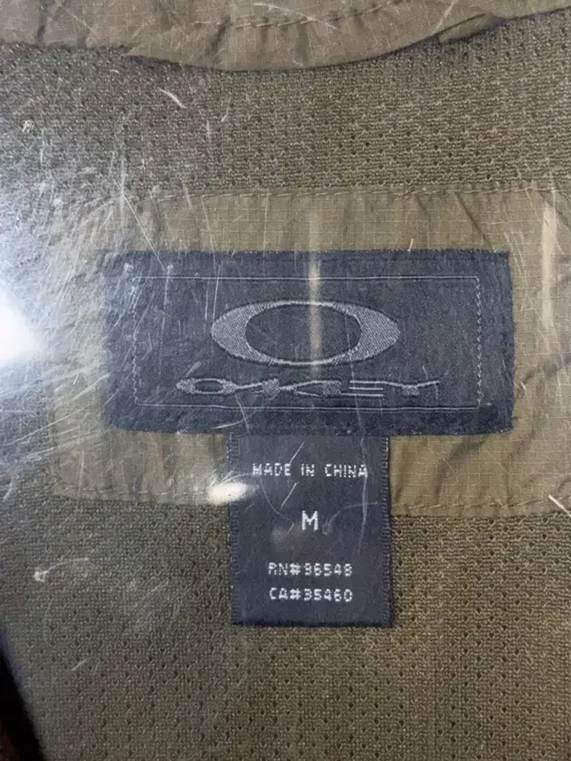 오클리 카키 로고 포켓 나일론 자켓 M 상품이미지7