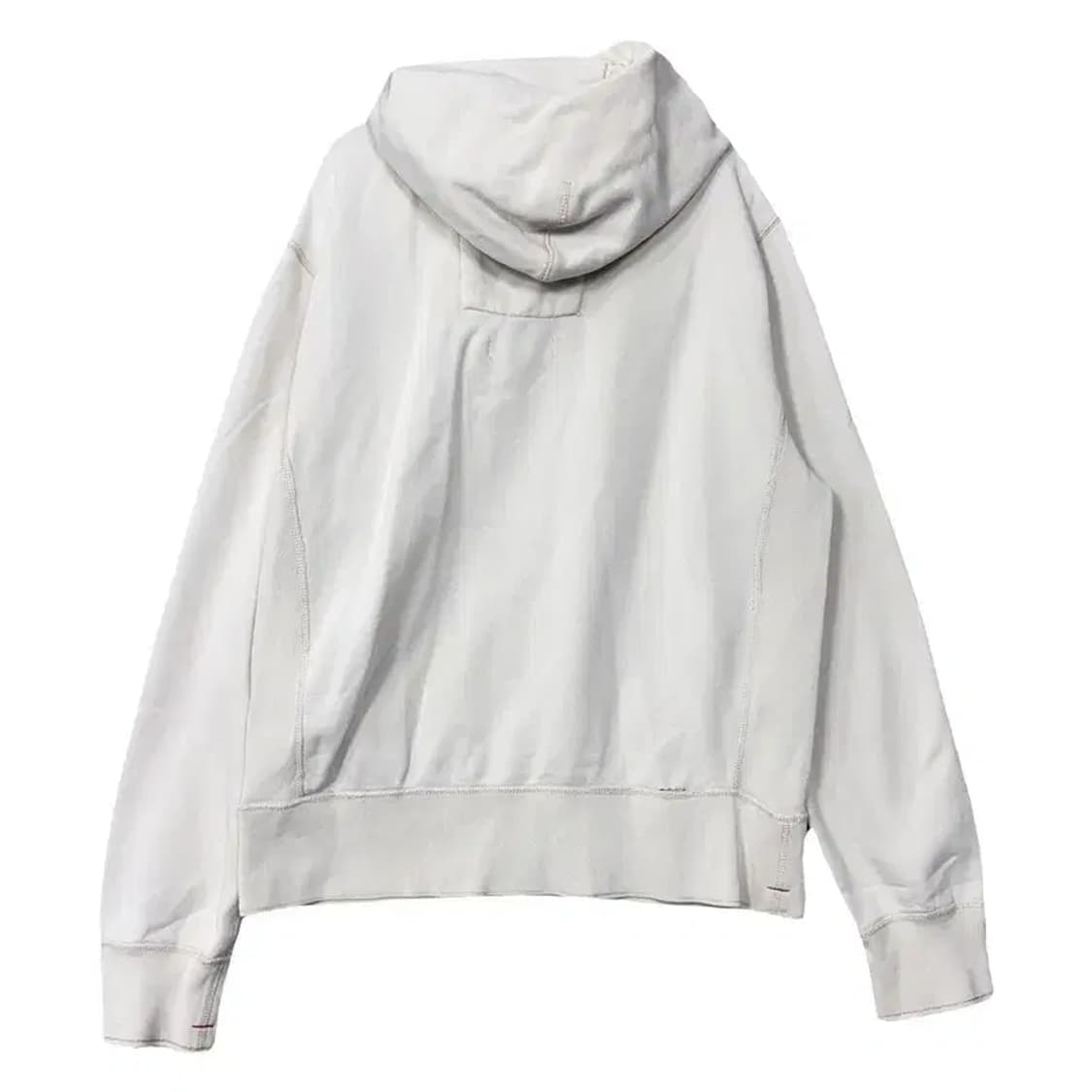 후아유 Y2K 빈티지 프린팅 라이트 그레이 후드티 XL 상품이미지2