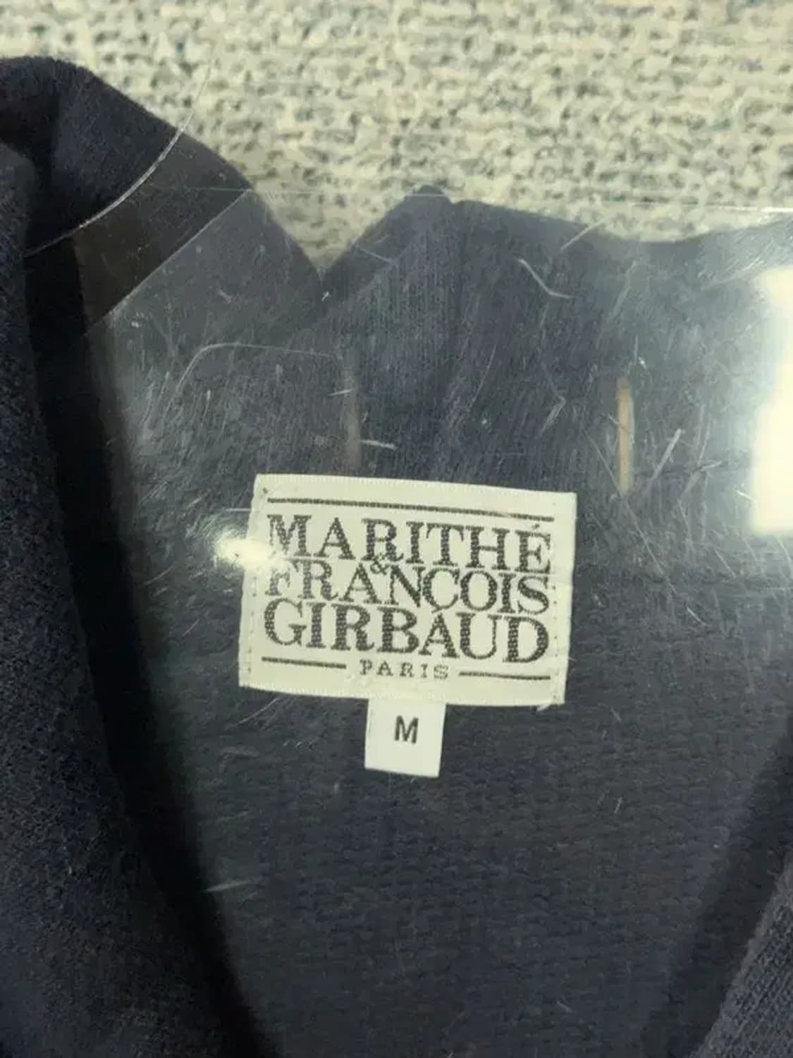 마리떼 프랑소와 저버 네이비 스웻 후드티 M 상품이미지8