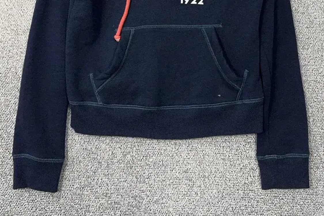 홀리스터 자수 로고 스티치 y2k 네이비 후드티 S 상품이미지4