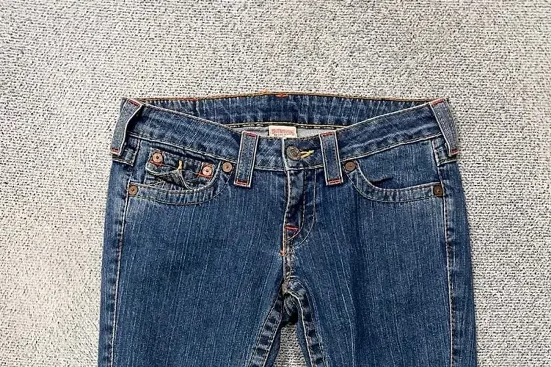 트루릴리젼 USA 빈티지 Y2K 부츠컷 데님팬츠 27 상품이미지3