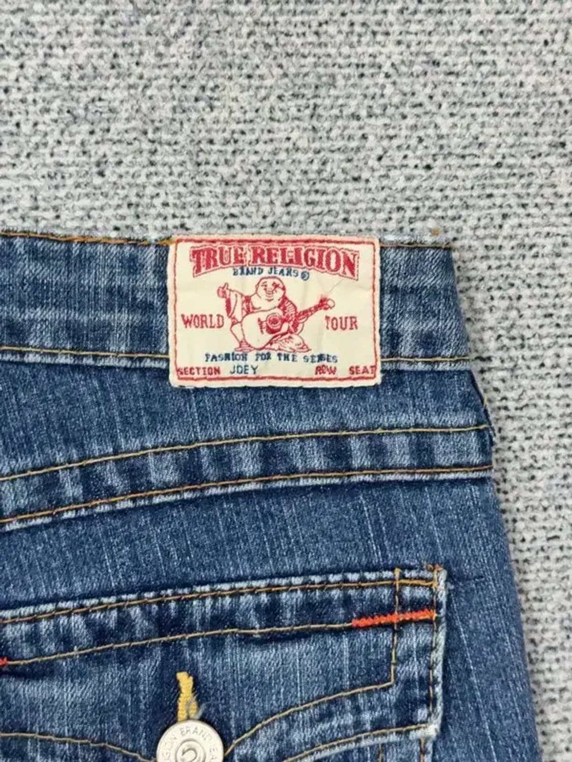 트루릴리젼 USA 빈티지 Y2K 부츠컷 데님팬츠 27 상품이미지7