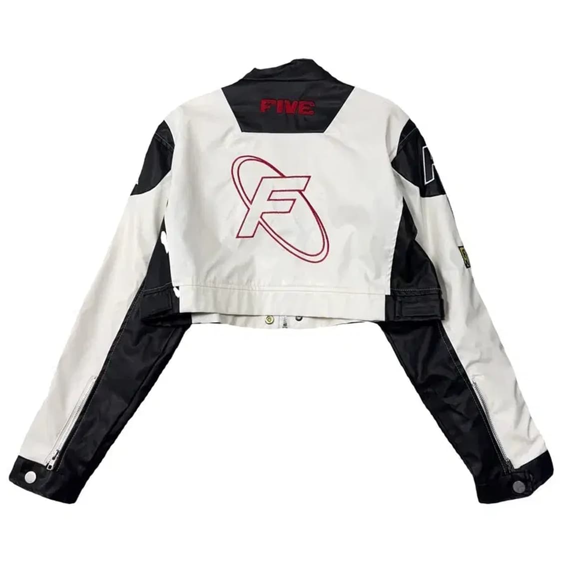 여성 빈티지 레이싱 크롭 자켓 L 상품이미지2