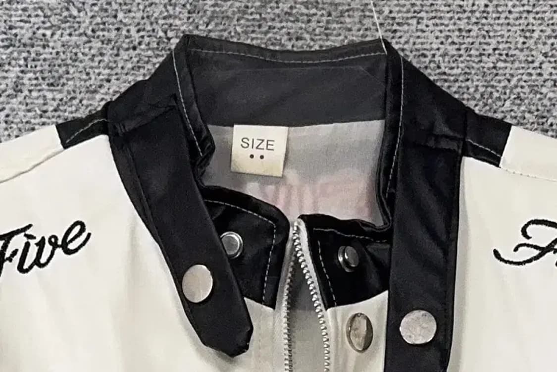 여성 빈티지 레이싱 크롭 자켓 L 상품이미지5