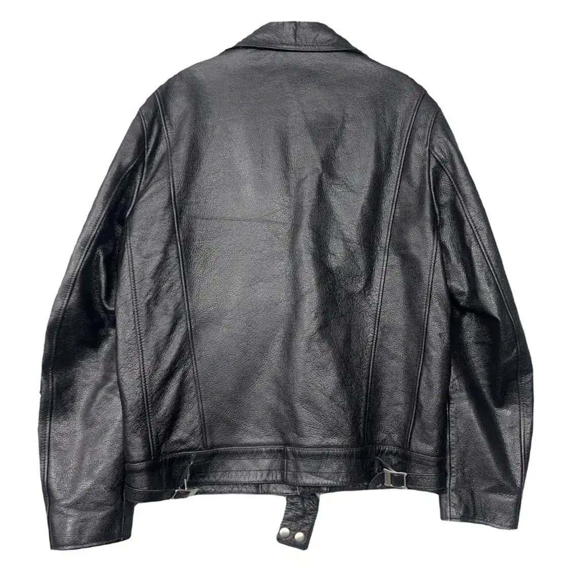 비바스튜디오 블랙 레더 라이더 자켓 L 상품이미지2