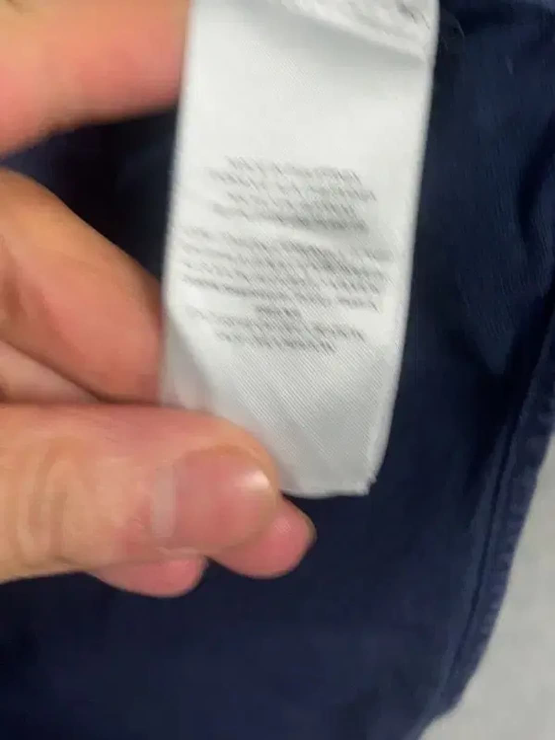 폴로 랄프로렌 네이비 옥스포드 셔츠 S 상품이미지9