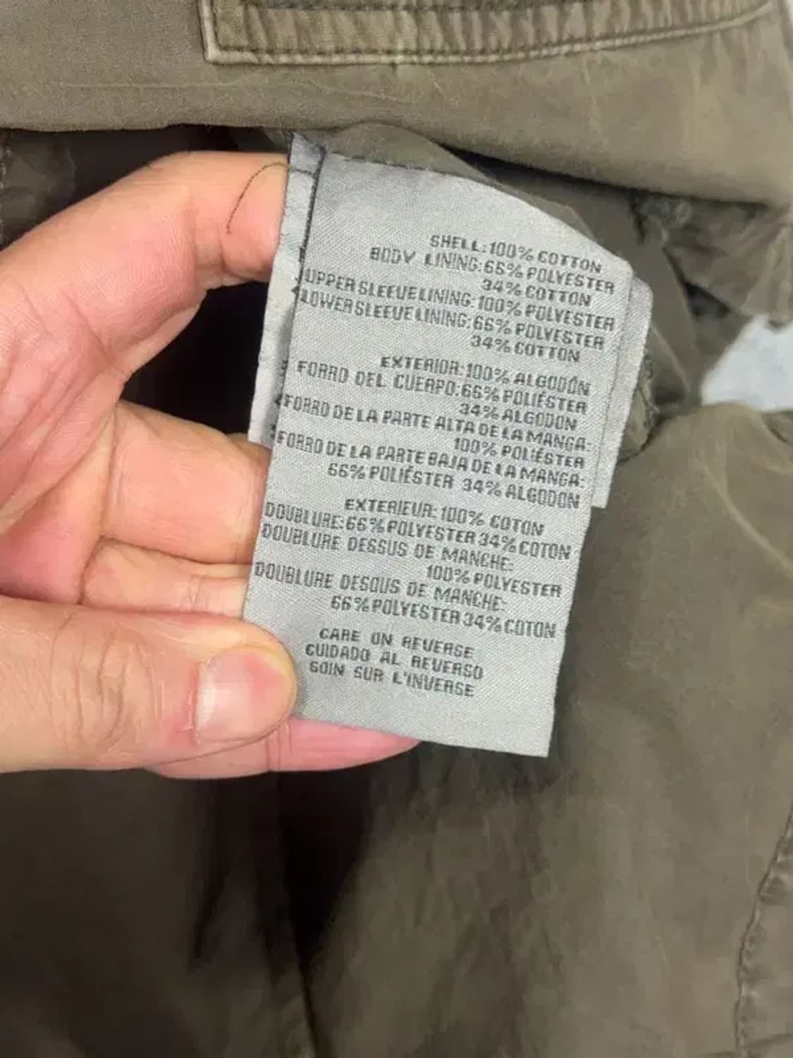 리바이스 카키 빈티지 야상 S 상품이미지8