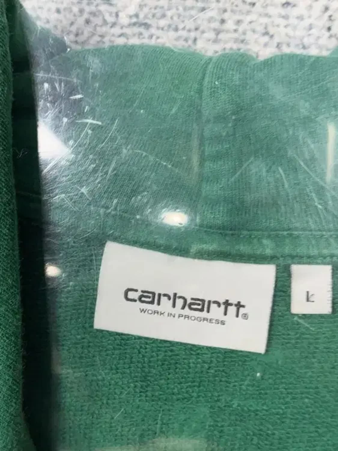 칼하트 프린팅 그린 후드티 M 상품이미지8