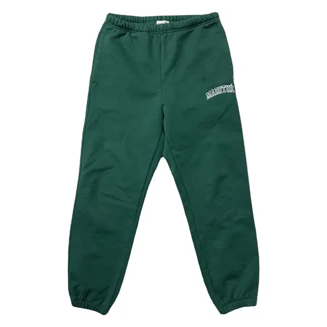 마리떼 프랑소와 저버 그린 스웻 조거팬츠 M size 상품이미지1