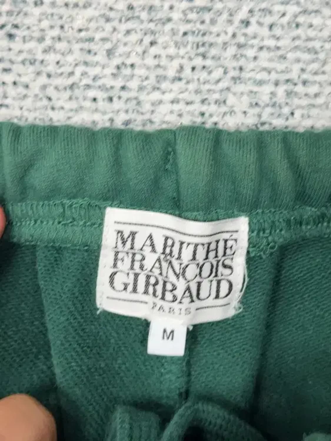 마리떼 프랑소와 저버 그린 스웻 조거팬츠 M size 상품이미지7