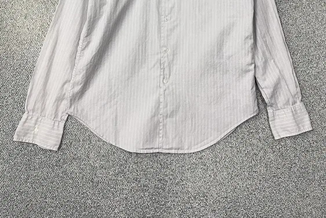 폴로 두산 스트라이프 캐주얼 셔츠 M 상품이미지4