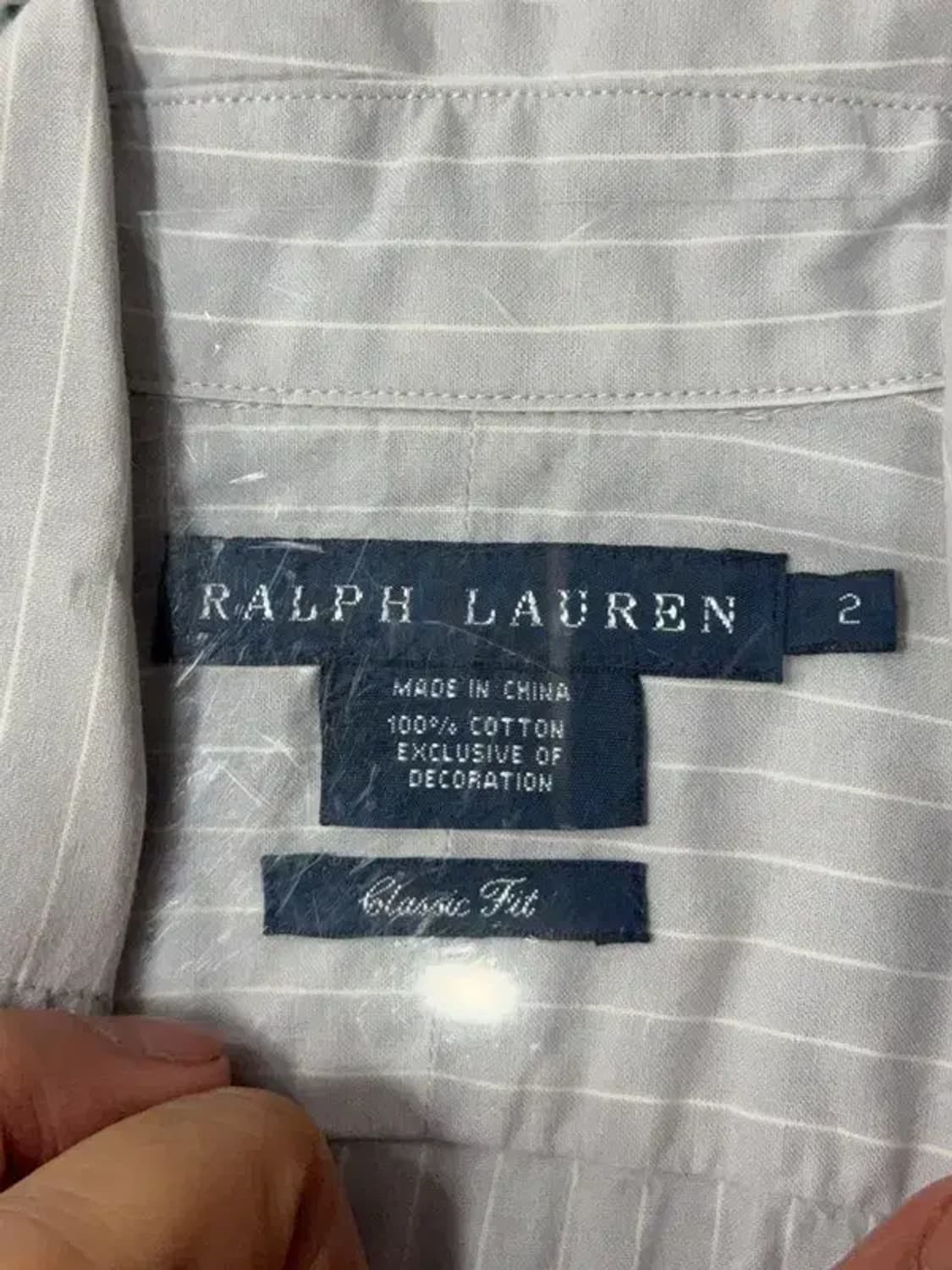 폴로 두산 스트라이프 캐주얼 셔츠 M 상품이미지6