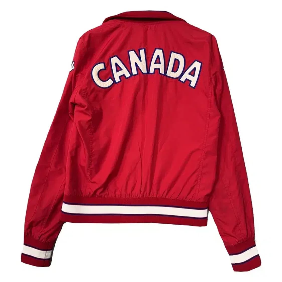 카파 레드 캐나다 빈티지 트랙탑 집업 저지 XSMALL 상품이미지2