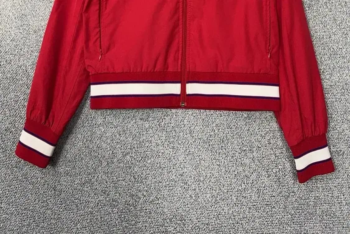 카파 레드 캐나다 빈티지 트랙탑 집업 저지 XSMALL 상품이미지4