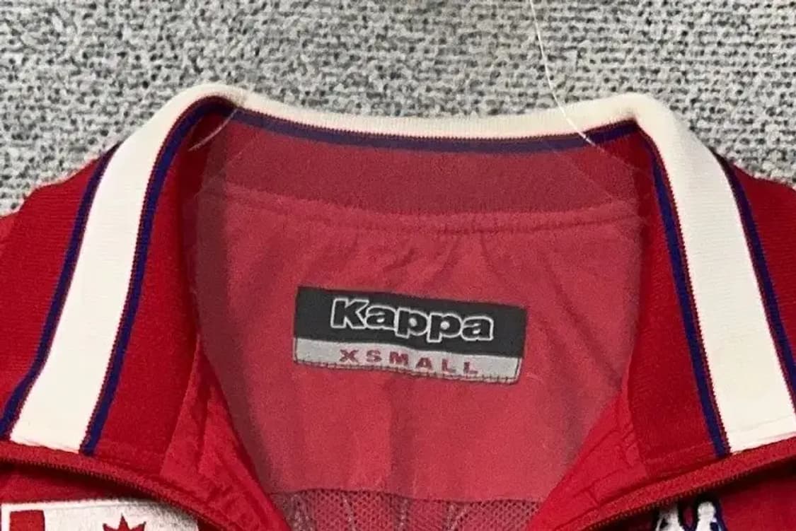 카파 레드 캐나다 빈티지 트랙탑 집업 저지 XSMALL 상품이미지5