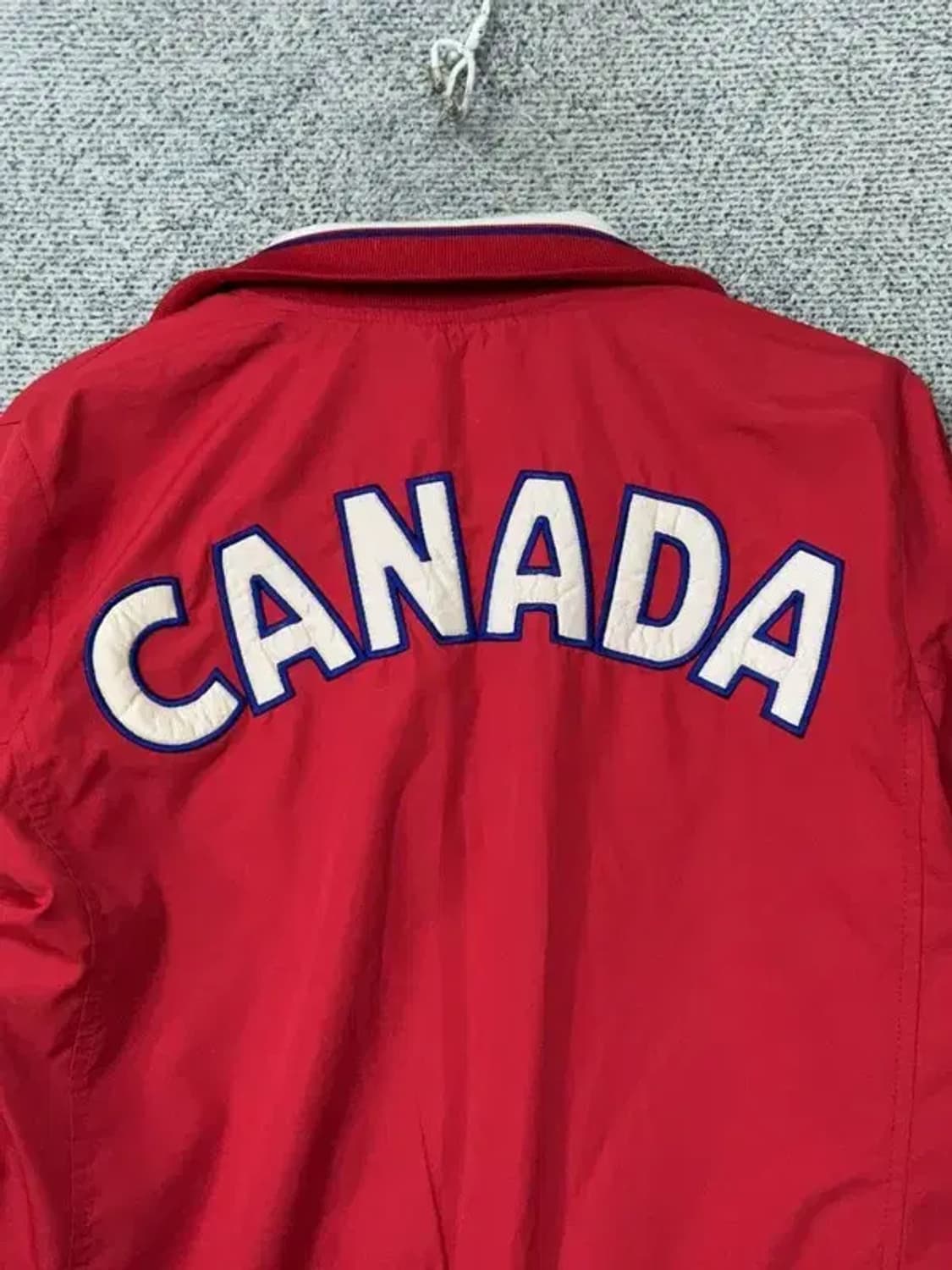 카파 레드 캐나다 빈티지 트랙탑 집업 저지 XSMALL 상품이미지9
